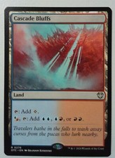 Cascade Bluffs *Rare* Magic MtG x1 OTC Commander Outlaws