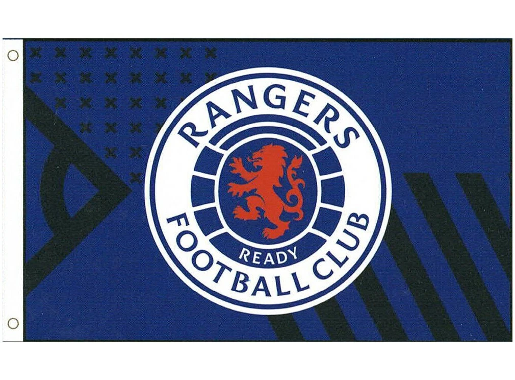 Glasgow Rangers FC Official Football Club Crest Flag 5FT X 3FT eBay