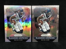 DeAndre Hopkins 2015 Panini Prizm #160 Silver Prizm & Base (2 Card Lot)