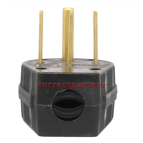 For NEMA 50A 125/250V Straight Blade Angle Plug For Dryer RV Generator 14-50P US - Picture 10 of 10