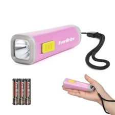 EverBrite Kid Flashlight Mini LED Flashlight Torch Lamp w/Lanyard 3AAA Batteries