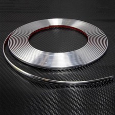 Produktbild - DE 15M x 8mm Chrom Zierleiste Selbstklebend Klebeband Universal Auto Chromleiste