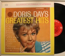 Doris Day Lp Greatest Hits Remastered 1958 On Columbia - Nm / Vg 