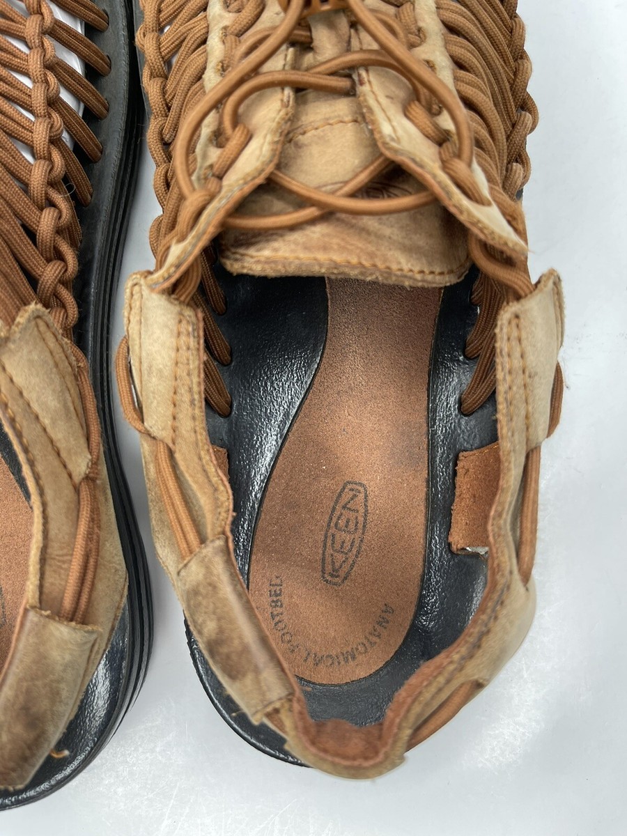 Keen Uneek Premium Leather Men's Brown Casual Lifestyle Keen Uneek Premium Leather Men's Brown Casual Lifestyle