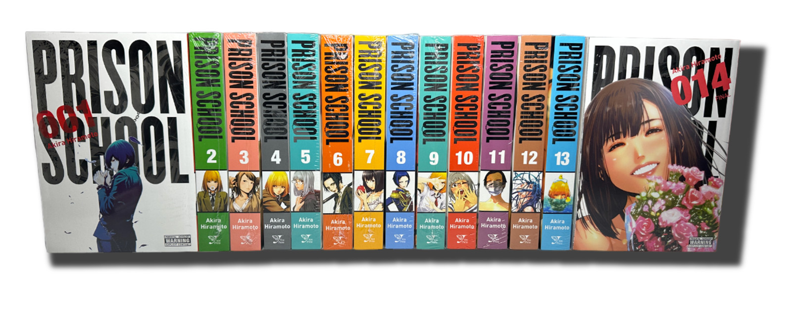 Prison School Volumes 1-14 Complete Manga Set BRAND NEW Sealed English!