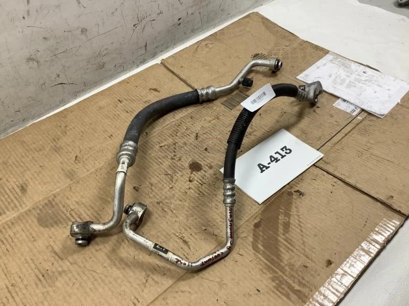 2008 DODGE MAGNUM AC A/C COOLING COOLANT PIPE LINE PAIR w/ DISCHARGE HOSE OEM - Image 3 of 4