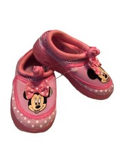 Disney Minnie Mouse Toddler 5/6 Water Shoes Pink Bow Swimming