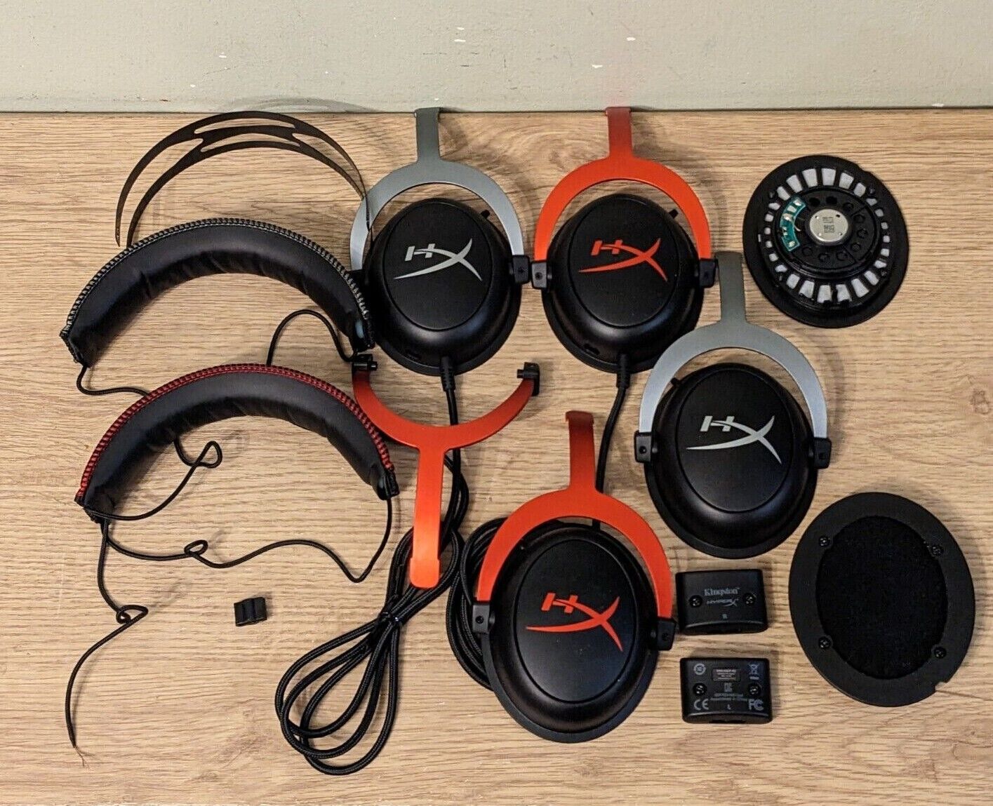 Replacement parts HyperX Cloud II headset hinge speaker headband