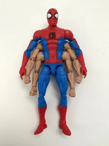 Figura de acción Hasbro Marvel Legends Six-Arm Spider-Man KingPin BAF Wave