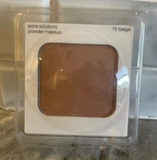 CLINIQUE ~ ACNE SOLUTIONS POWDER MAKEUP REFILL ~ #15 Beige -  Demonstration