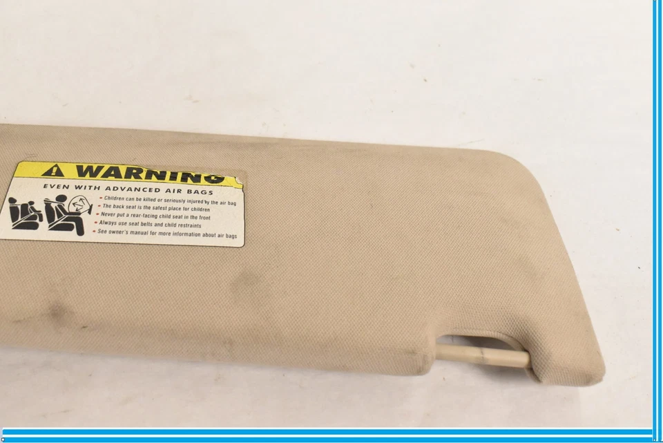 09-12 BMW 740i 750i 760i Conductor Interior Izquierdo Parasol Tostado Foto 2 de 4