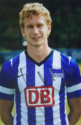 Fabian Lustenberger Hertha BSC Berlin Foto orig. signiert ...