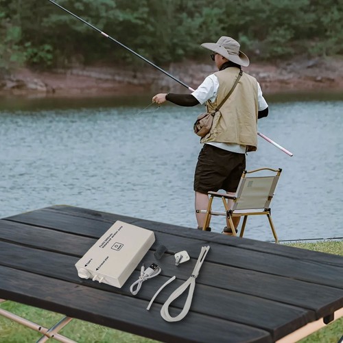 Adjustable Clip Oxygen Pump for Live Bait Bucket and Portable Fish Tank - Picture 3 of 12