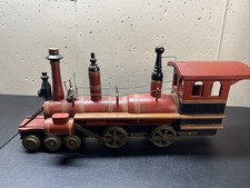VINTAGE HANDMADE WOODEN TRAIN 26" X 14" X 8"