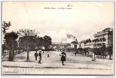 60 CREIL - overview of Place Carnot