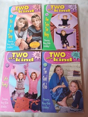 Mary Kate And Ashley Olsen Two Of A Kind Paperback Books Vintage Softcover Lot 4