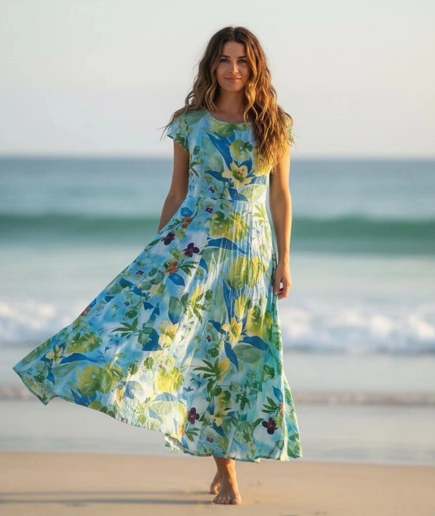 knee length dresses for ladies Jam's World Maxi Dress – Empress Vintage main image 0