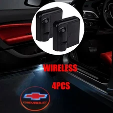 4 Bulbs Wireless Ghost Shadow Projector Courtesy Door LED Lights For Univerasal