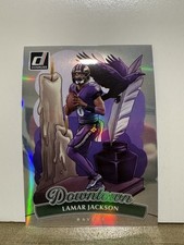 2025 Panini Donruss Lamar Jackson Jumbo Oversized Downtown #1 Ravens
