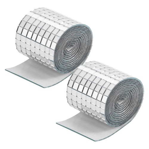  3920 carreaux miroir disco : mosaïques carrées autocollantes de 5 x 5 mm – - Zdjęcie 1 z 12