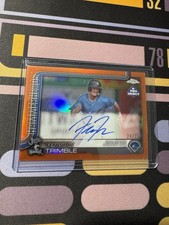 2025 Topps Pro Debut - Fenwick Trimble Orange Chrome Refractor/25 #PDC-29