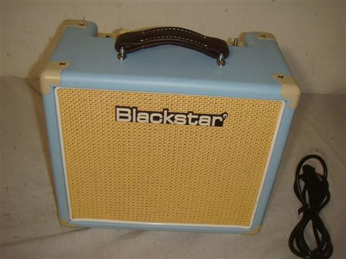 BLACKSTAR HT-1R MKII GUITAR GUITAR VALVE COMBO AMP W REVERB/USB LT ED BABY BLUE - Picture 1 of 7