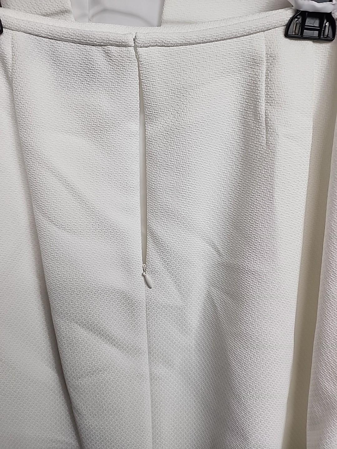 Vintage Le Suit Women's luxury Jacket Skirt/Duster White 2 Piece Set Sz 18 Y2K