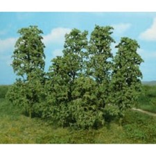 Heki 1642 Naturbäume dunkelgün (12 Stück) ...