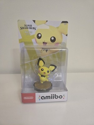 Nintendo Amiibo Pichu Super Smash Bros. US Version, New and Sealed