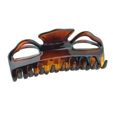 Parcelona French Large Claw Clip Tortoise 1 Count Pack of 1 , Shell