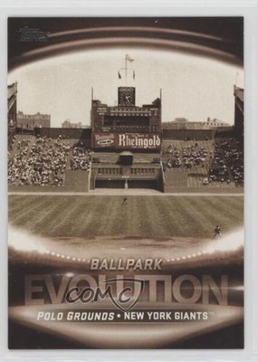 2019 Topps Evolution Of: Stadiums Oracle Park Polo Grounds #ES-5 0t2