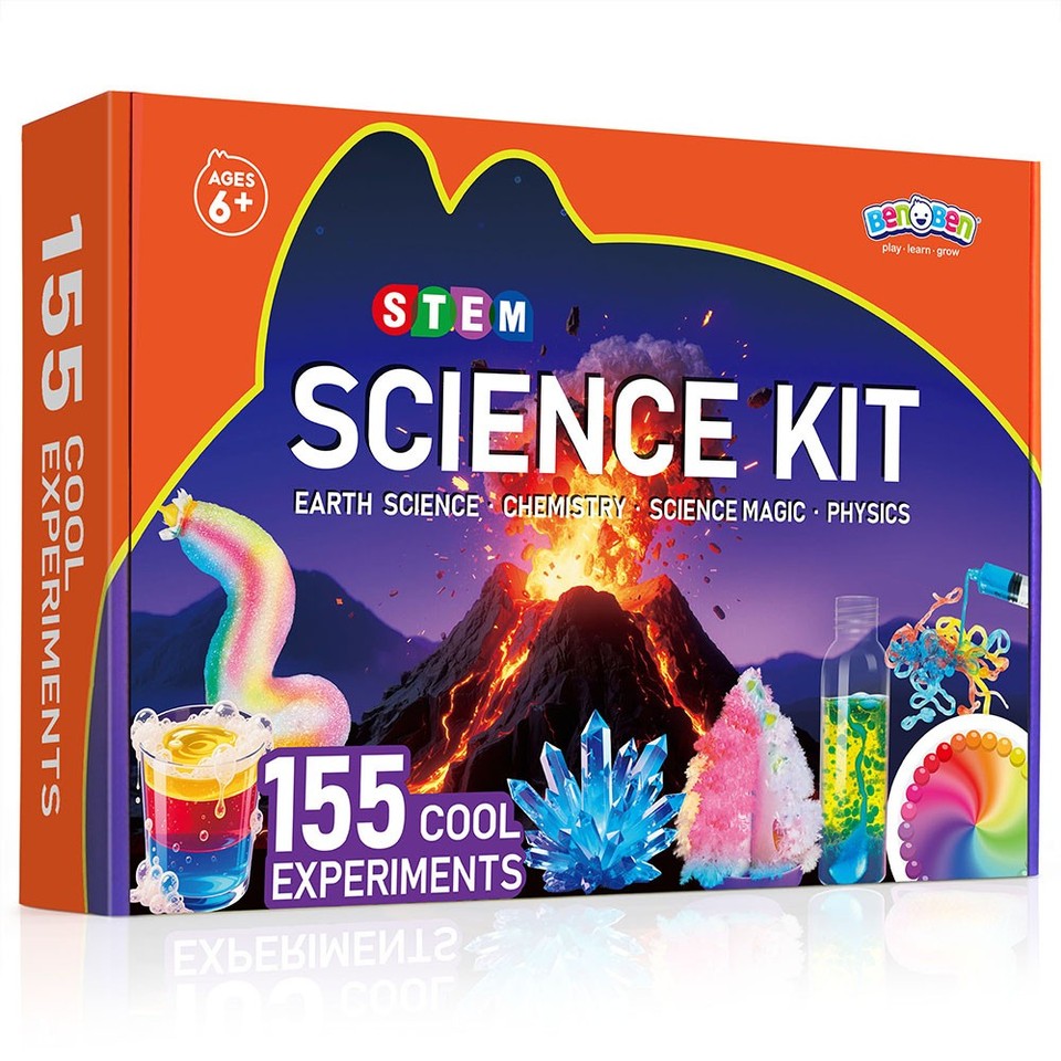 155 Experiments Science Kits for Kids STEM Educational Toy Physics ...