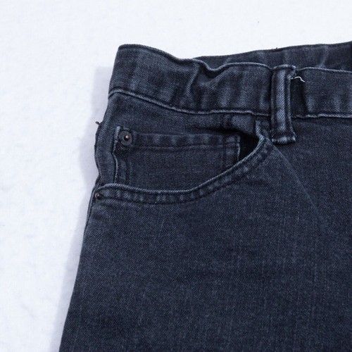 Gap Jeans Youth Boys Size 16 Reg 27x29 Stretch Skinny Black Adjustable Waist - Picture 4 of 10