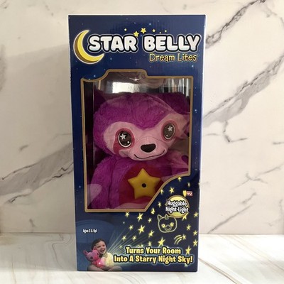 Star Belly Dream Lites rosa Welpe Plüsch Projektionslichter, 11 Zoll