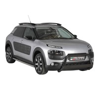 FrontbüGel FrontschutzbüGel FüR Citroen C4 Cactus 2014-2020 ø63Mm Stahl Schwarz