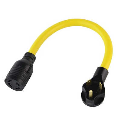 #ad TT 30P to L14 30R Heavy Duty Generator Adapter10AWG*3C Generator Flexible Co... $14.30