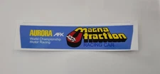 Aurora AFX Magnatraction Foreign Europe Box Reproduction Sticker DIE CUT!
