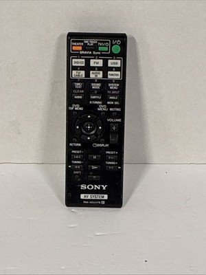 Sony RM-ADU078 Remote Control For Sony Home Theater TESTED GOOD 