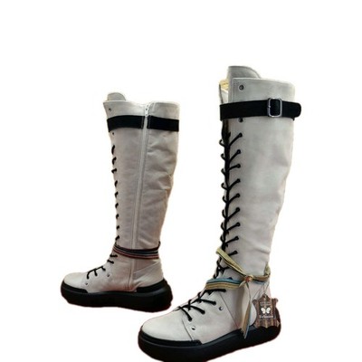 Felmini JOBB C884 Damen Schuhe Biker Stiefel Boots Morat Pacifico off White  39