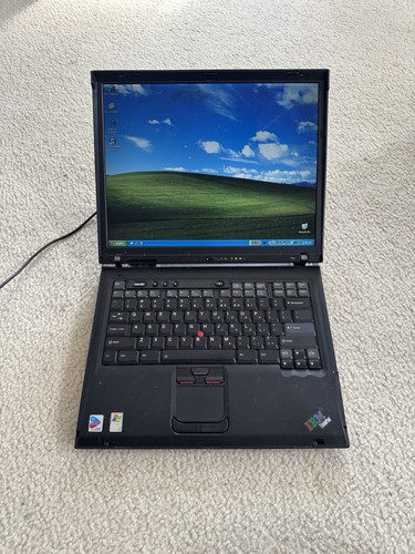 IBM Thinkpad R52 Laptop Windows XP DOS 15" LCD - Picture 2 of 10