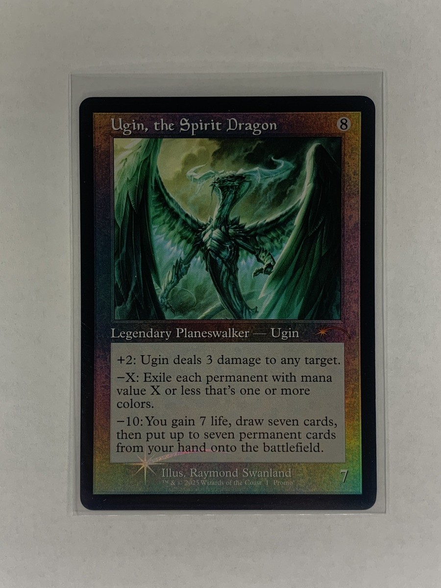 Ugin, the Spirit Dragon (Retro Frame) Secret Lair Drop Foil