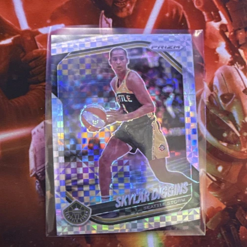 Panini Prizm WNBA 2025 Skylar Diggins Checkerboard Prizm #123 Seattle Storm