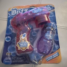 Blitz Light-Up Bubble Blaster Bubble Making Toy Gun