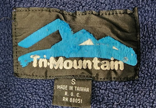 Tri Mountain Jacket Mens Small Blue Full Zip Long Sleeve Trucks For You Outdoor - Picture 4 of 17