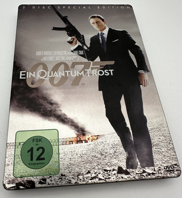 007 James Bond Ein Quantum Trost 2 Disc Special Edition Steelbook DVD