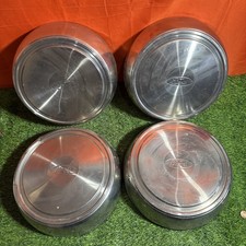 4 92-07 Ford Econoline E-250 E-350 Dog Dish Hubcaps F2ua-1130-ua E250 E350 Dent