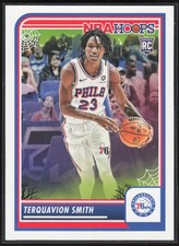 2023-24 Hoops Terquavion Smith Rookie Philadelphia 76ers #50