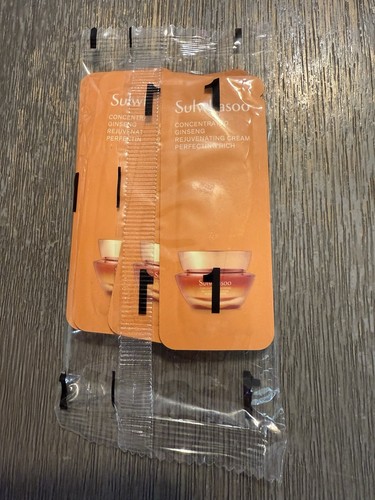 Sulwhasoo Konzentrierter Ginseng Verjüngende Creme Perfektionierend Reichhaltig 1ml x 50 Stück - Bild 6 von 7
