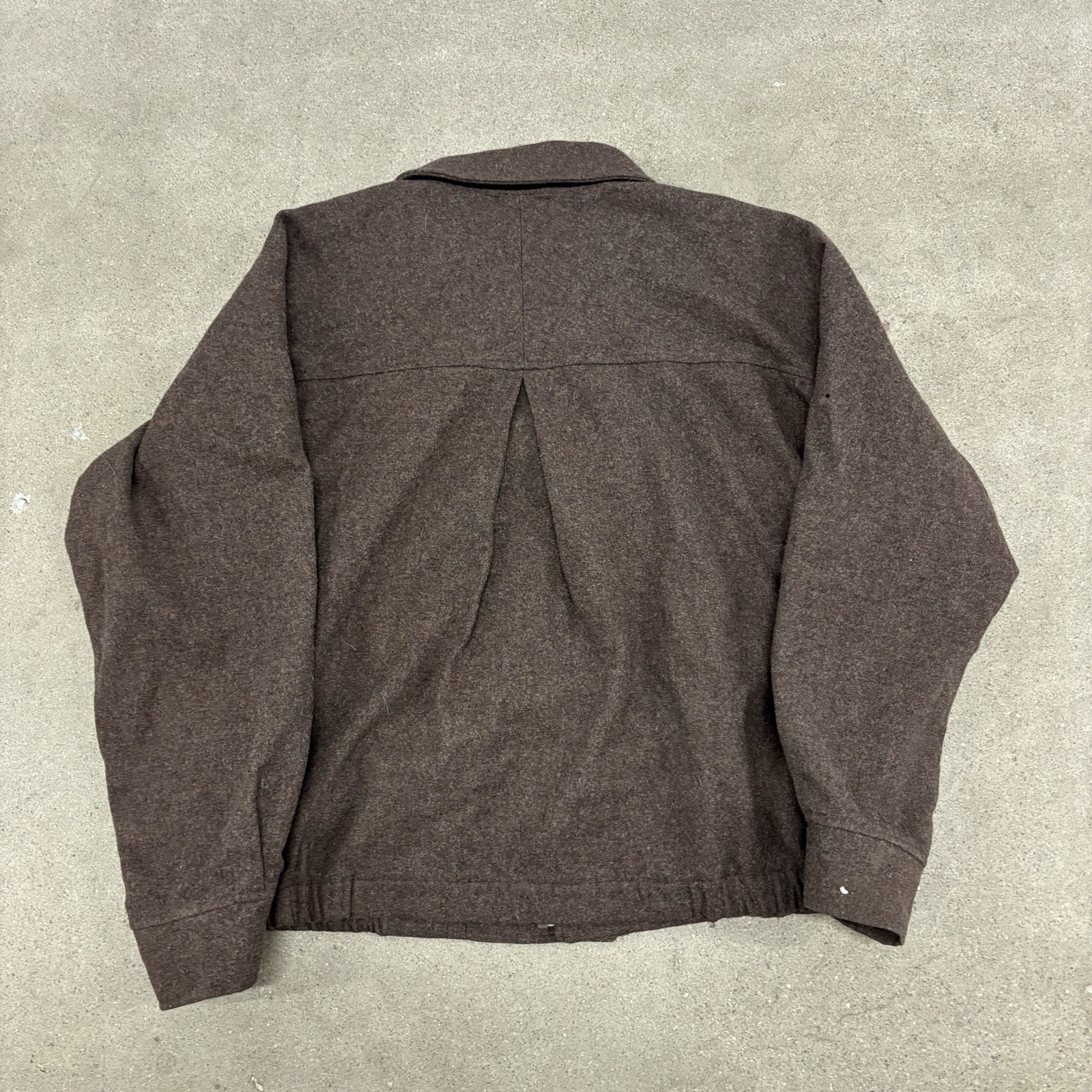 Brown Vintage Pendleton Wool Jacket Size Large - image 3