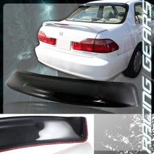 BLACK ABS REAR WINDOW ROOF VISOR SPOILER WING FIT 98-02 HONDA ACCORD 4-DR/SEDAN
